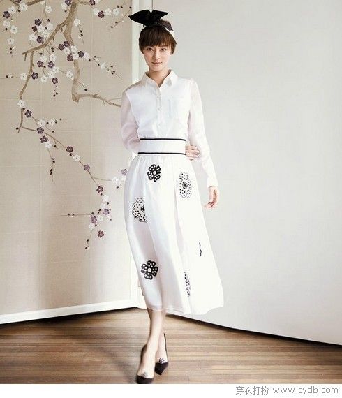 原来孙俪娘娘也是衬衫控 原来孙俪娘娘也是衬衫控