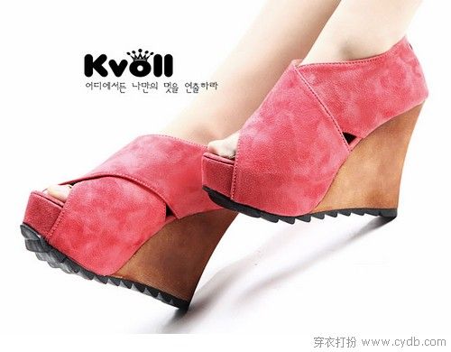 厚底鞋 小清新与花枝招展同行